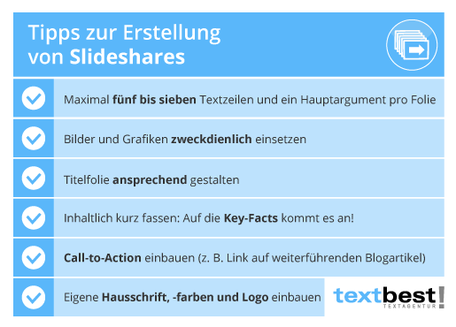 Super Tipps für Slideshares