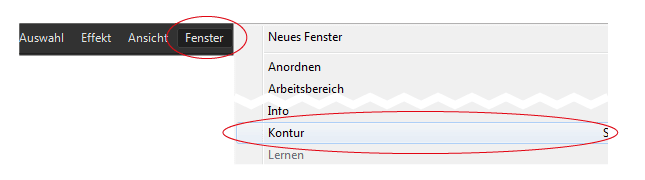 Eine Linie für einen Illustrator-Pfeil erstellen