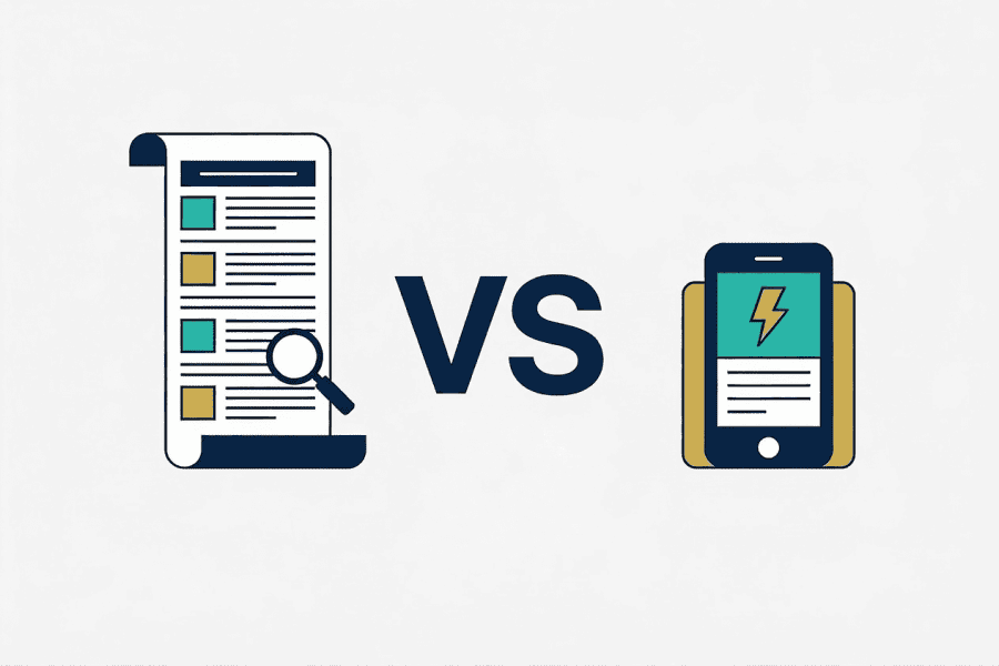 Longform- vs. Shortform-Content
