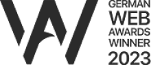 Award-Signet: Winner – Award-Bezeichnung ergänzen
